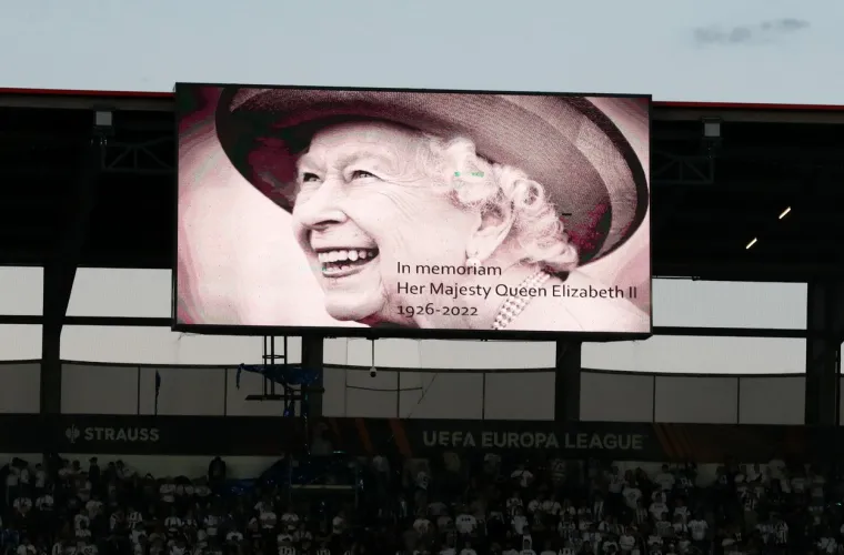 Zbog smrti kraljice Elizabete UEFA napravila presedan: Ovo još nikada nije viđeno u europskim natjecanjima
