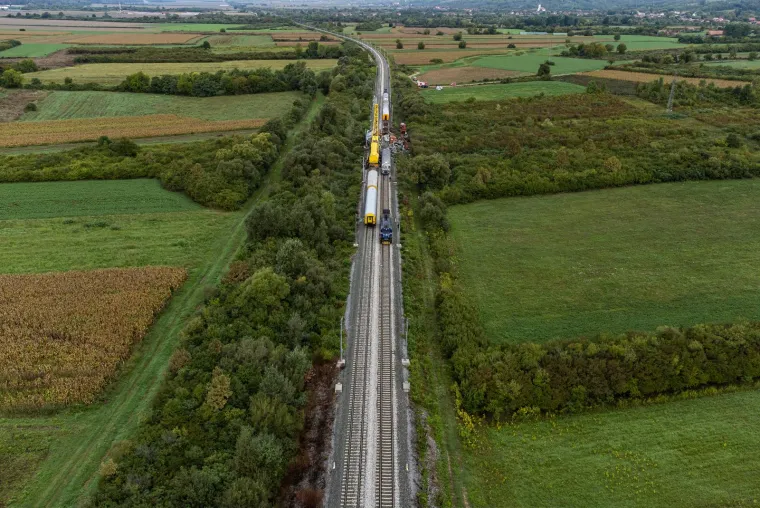 Nove snimke iz zraka: Pogledajte razmjere strašne nesreće vlakova kod Novske u kojoj su poginule tri osobe