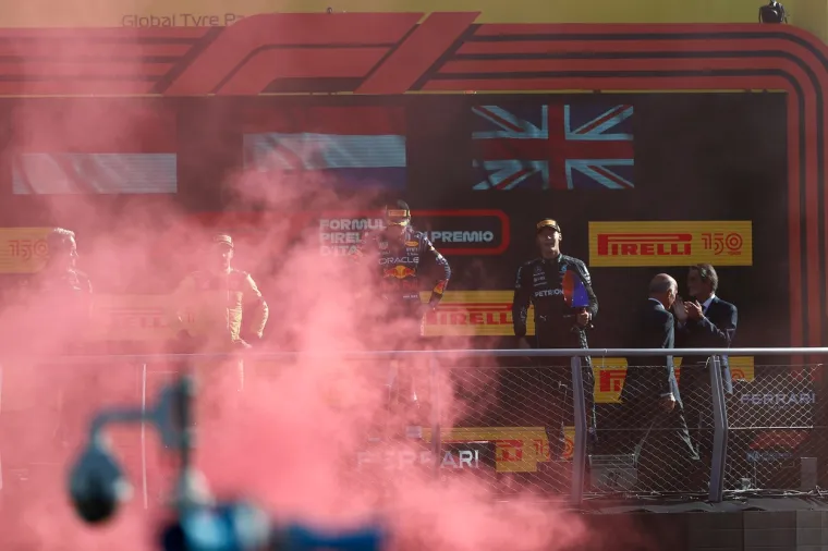Nevjerojatni Max Verstappen ostvario petu uzastopnu pobjedu i 11. u sezoni: U Monzi sve bilo spremno za slavlje Ferrarija