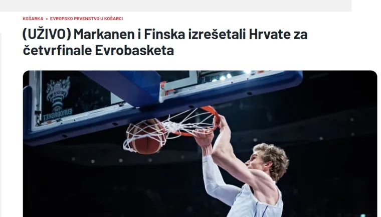 Srpski mediji: 'Hrvati su izre&scaron;etani i eliminirani, odbilo im se namje&scaron;tanje od glavu. Prokletstvo kockastih se nastavlja'