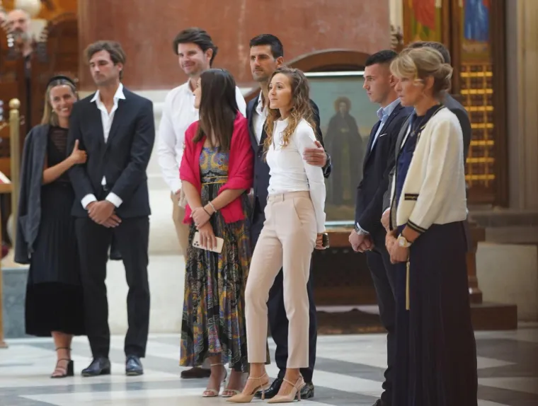 Đorđe Đoković i Sa&scaron;ka Veselinov uplovili u bračnu luku: Jedna fotka s njihova vjenčanja otkriva koliko je Novak jo&scaron; uvijek zaljubljen u Jelenu