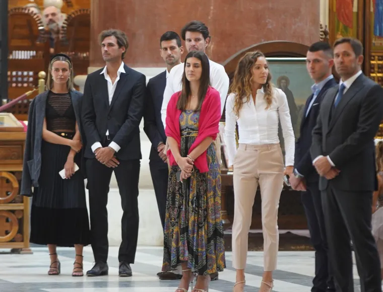 Đorđe Đoković i Sa&scaron;ka Veselinov uplovili u bračnu luku: Jedna fotka s njihova vjenčanja otkriva koliko je Novak jo&scaron; uvijek zaljubljen u Jelenu