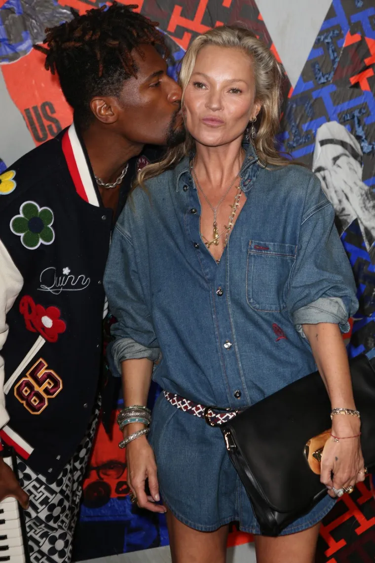 Jon Batiste i Kate Moss