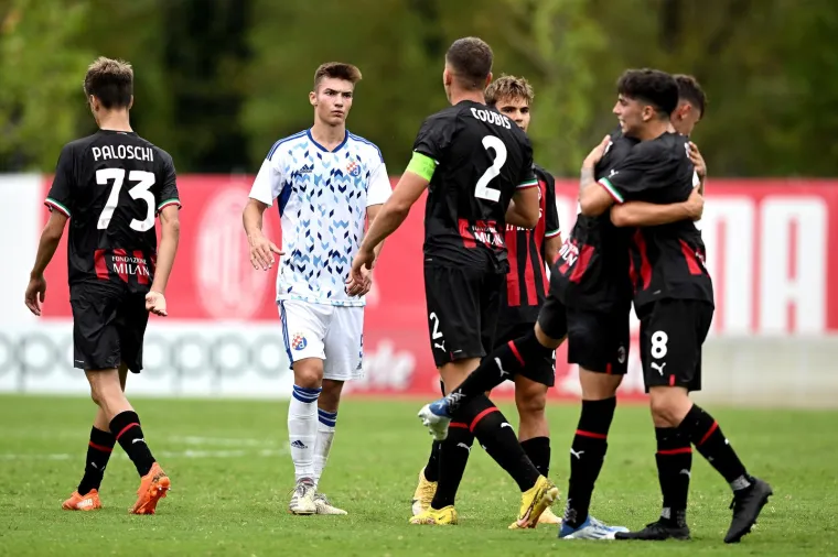 Dinamovi juniori te&scaron;ko stradali na gostovanju kod Milana: Donosimo kadrove ogleda mladih nada u LP