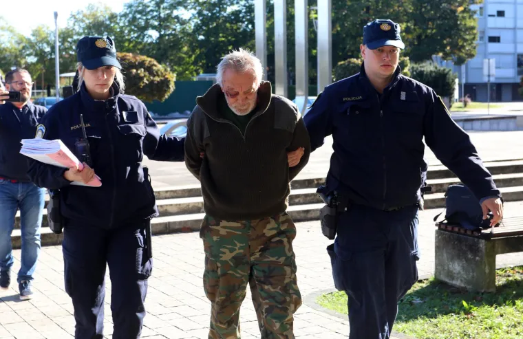 Ovo je ubojica iz Lemić Brda: Šutke i pognute glave uveden je u karlovačku palaču pravde