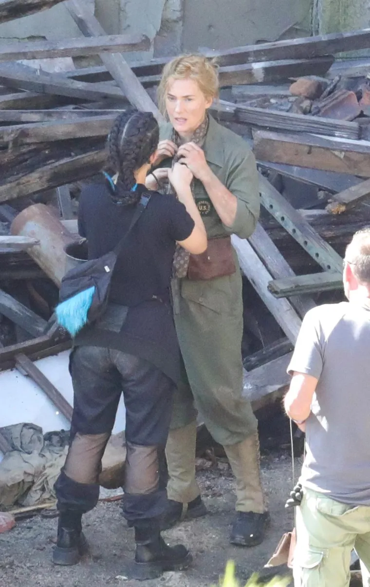 Kate Winslet u Dubrovniku slomila nogu! Objavljene fotografije glumice sa seta u Kuparima