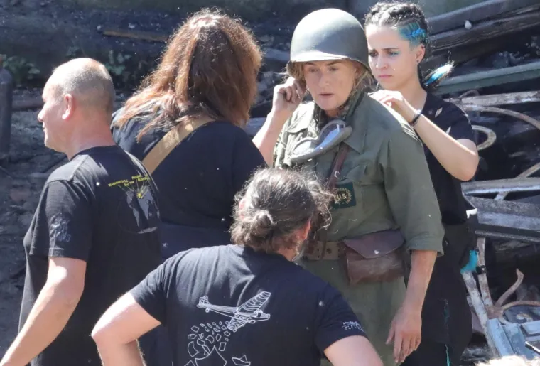 Kate Winslet u Dubrovniku slomila nogu! Objavljene fotografije glumice sa seta u Kuparima