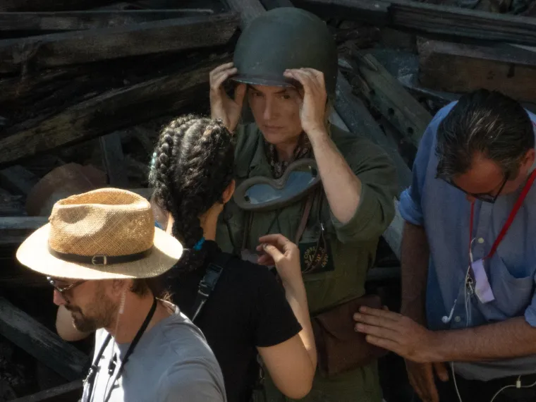 Kate Winslet u Dubrovniku slomila nogu! Objavljene fotografije glumice sa seta u Kuparima