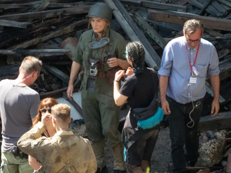 Kate Winslet u Dubrovniku slomila nogu! Objavljene fotografije glumice sa seta u Kuparima
