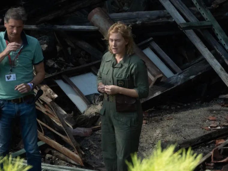 Kate Winslet u Dubrovniku slomila nogu! Objavljene fotografije glumice sa seta u Kuparima