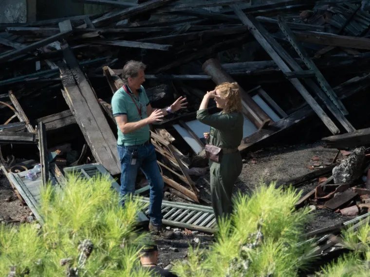 Kate Winslet u Dubrovniku slomila nogu! Objavljene fotografije glumice sa seta u Kuparima