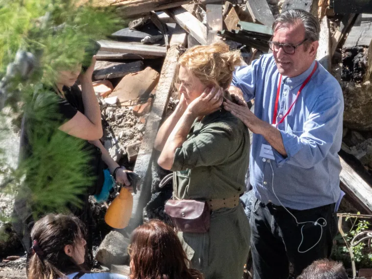 Kate Winslet u Dubrovniku slomila nogu! Objavljene fotografije glumice sa seta u Kuparima