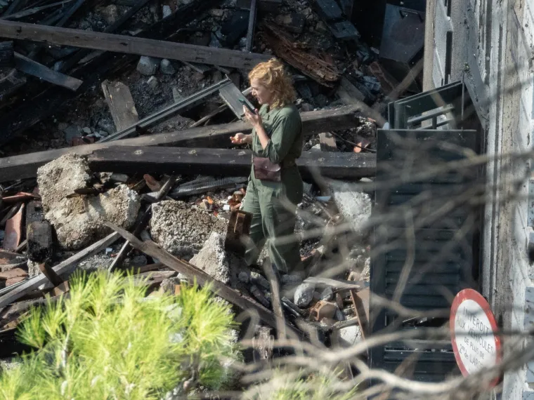 Kate Winslet u Dubrovniku slomila nogu! Objavljene fotografije glumice sa seta u Kuparima