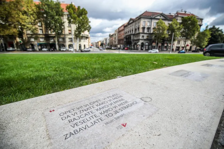 Sjećate li se ovih kultnih izjava naših političara? U sklopu neobične instalacije, osvanule su kod sjedišta HDZ-a