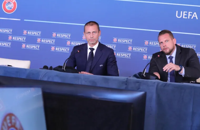 Čeferin gleda i ne vjeruje: 'Hvar je prekrasan, ali Maksimir vam je sramotan, pogotovo sad. Čudo kakve rezultate imate s takvim stadionom'