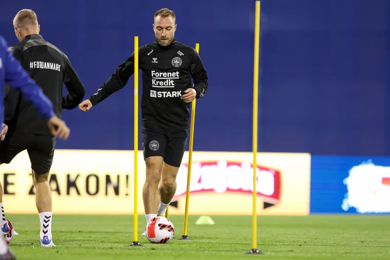 Danska reprezentacija trenirala na Maksimiru: Svi su gledali samo jednog igrača