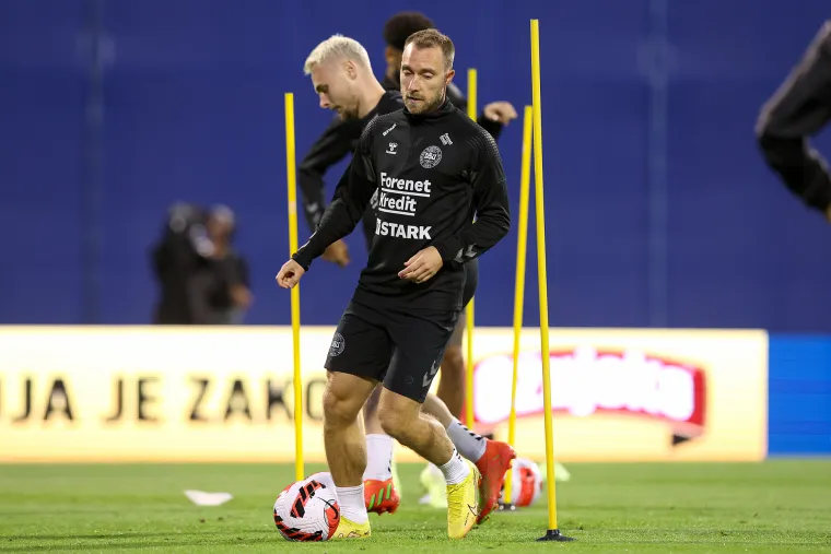 Danska reprezentacija trenirala na Maksimiru: Svi su gledali samo jednog igrača