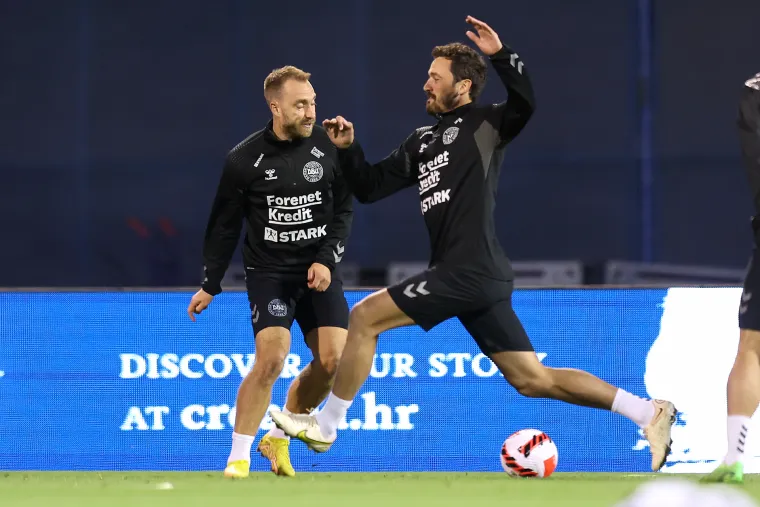 Danska reprezentacija trenirala na Maksimiru: Svi su gledali samo jednog igrača