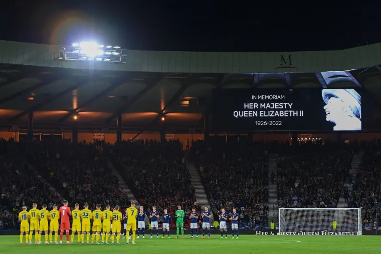 Sva tri gola postignuta su u posljednjoj četvrtini utakmice protiv Ukrajinaca, dominirale su u Glasgowu poruke mira i podr&scaron;ke Ukrajini