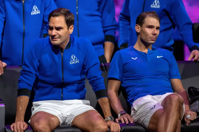 Federer odigrao posljednji meč u svojoj karijeri. Izgubio zajedno s Nadalom, a onda nisu mogli prestati plakati