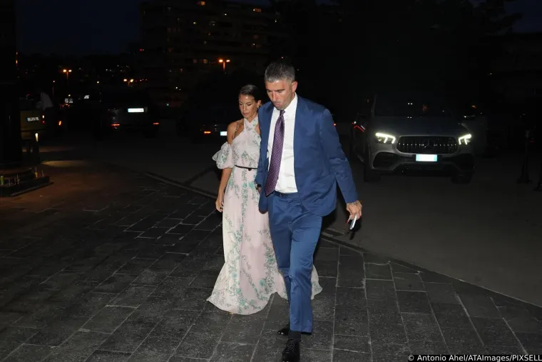 Francesca Fioretti i Aleksandar Kolarov
