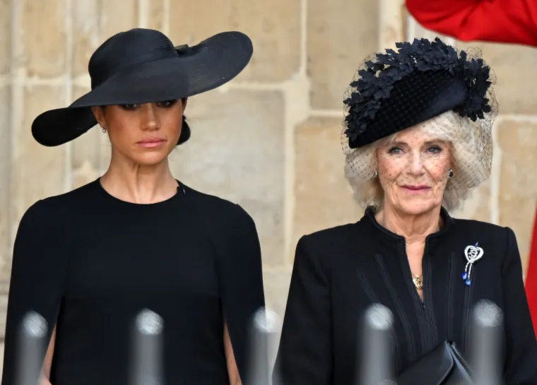 Angela Levin u svojoj novoj knjizi o kraljevskoj obitelji &quot;Camilla: From Outcast to Queen Consort&quot; navodi da je Meghan odbila Camilline pokušaje da se sprijatelji s njom. Levin je otkrila da joj je sadašnja supruga kralja Charlesa III. pokušala organizirati toplu dobrodošlicu u obitelj. Neimenovani izvor blizak kraljevskoj obitelji kazao je da Camilla &quot;nije željela vidjeti da se itko bori za naklonost&quot; i da joj je &quot;Meghan draga&quot;, ali da je pokušaj zbližavanja &quot;pao u vodu&quot;.