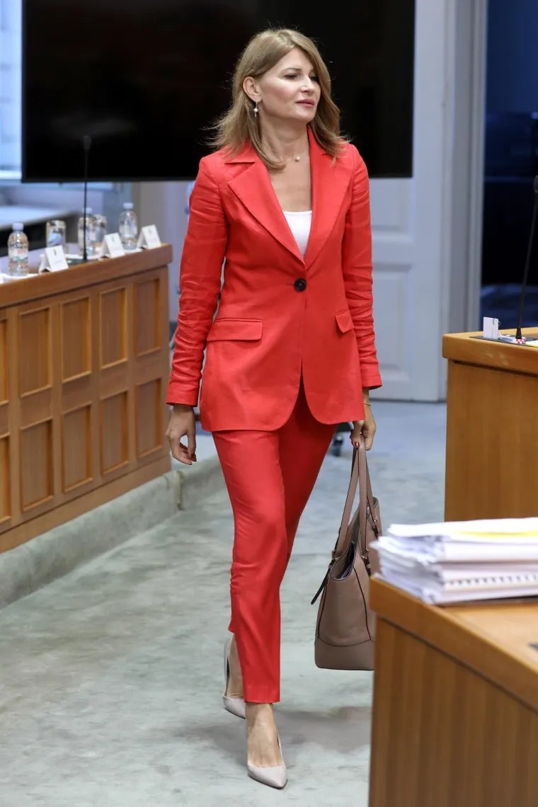 Naše zastupnice zablistale u Saboru: Marijana Petir oduševila sve, pojavila se u izdanju kao da je ispala iz Matrixa