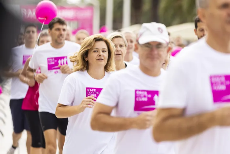 Split u ružičastom: Započela je humanitarna utrka kojoj je cilj ukazati koliko su važni preventivni pregledi u borbi protiv raka