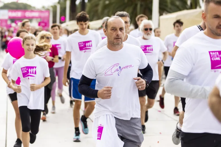 Split u ružičastom: Započela je humanitarna utrka kojoj je cilj ukazati koliko su važni preventivni pregledi u borbi protiv raka