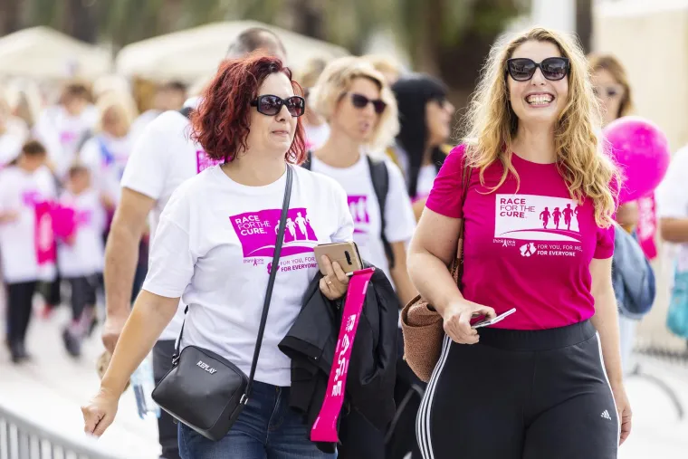 Split u ružičastom: Započela je humanitarna utrka kojoj je cilj ukazati koliko su važni preventivni pregledi u borbi protiv raka