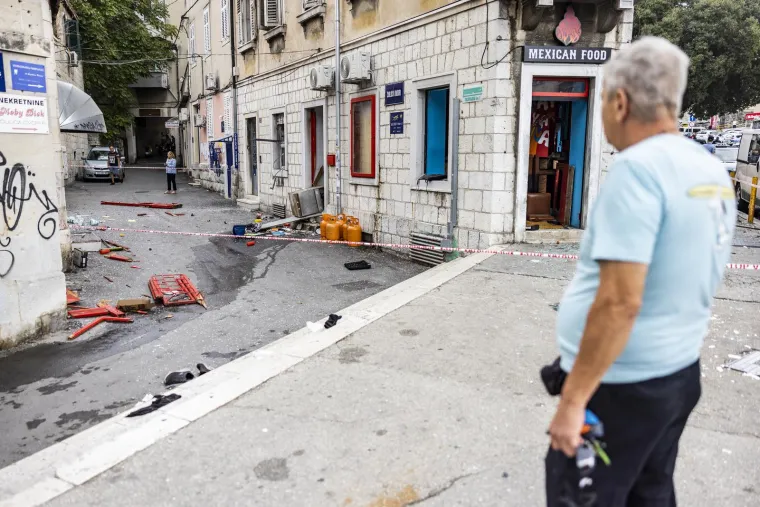 Ozlijeđeni ljudi, staklo posvuda...: Pogledajte kako izgleda mjesto gdje je do&scaron;lo do eksplozije plina
