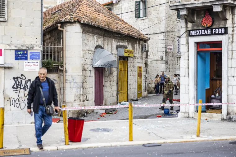 Ozlijeđeni ljudi, staklo posvuda...: Pogledajte kako izgleda mjesto gdje je do&scaron;lo do eksplozije plina