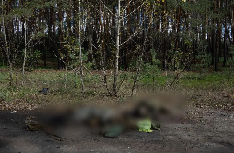 UZNEMIRUJUĆE Prve fotografije iz oslobođenog Limana. Tijela mrtvih vojnika su posvuda, neka jedu psi i mačke