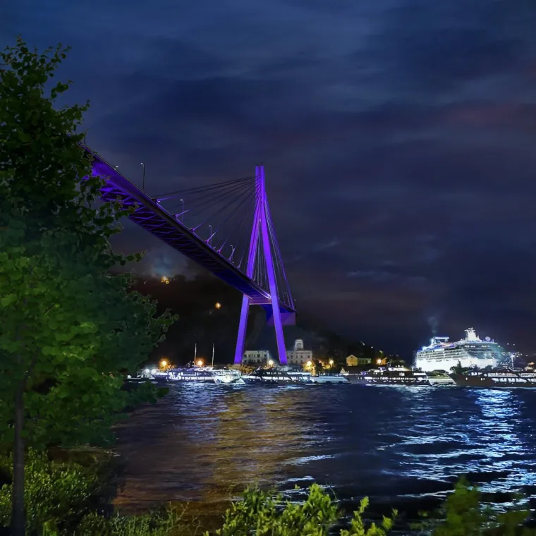 Dubrovački most će se osvjetliti dekorativnom rasvjetom, ovako bi to trebao izgledati