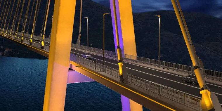 Dubrovački most će se osvjetliti dekorativnom rasvjetom, ovako bi to trebao izgledati