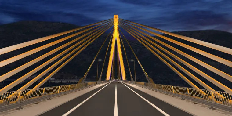 Dubrovački most će se osvjetliti dekorativnom rasvjetom, ovako bi to trebao izgledati