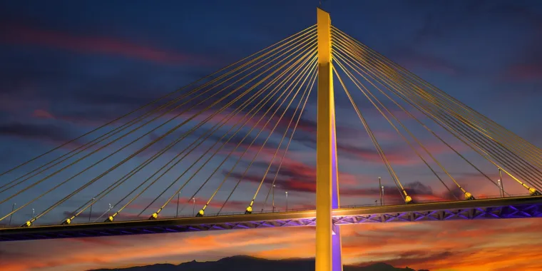 Dubrovački most će se osvjetliti dekorativnom rasvjetom, ovako bi to trebao izgledati