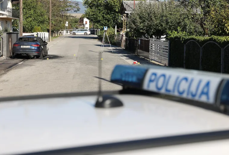 Ovo je mjesto na kojem je mu&scaron;karac pucao u 56-godi&scaron;njaka i zapalio mu automobil. U bijegu je