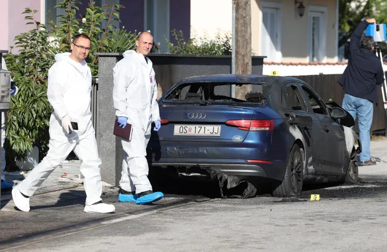 Ovo je mjesto na kojem je mu&scaron;karac pucao u 56-godi&scaron;njaka i zapalio mu automobil. U bijegu je