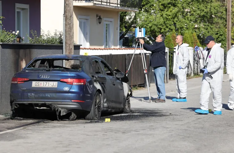 Ovo je mjesto na kojem je mu&scaron;karac pucao u 56-godi&scaron;njaka i zapalio mu automobil. U bijegu je