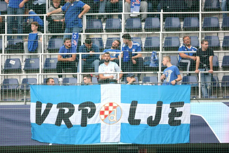 Pogledajte kakva je atmosfera na stadionu prije utakmice Dinama i Salzburga