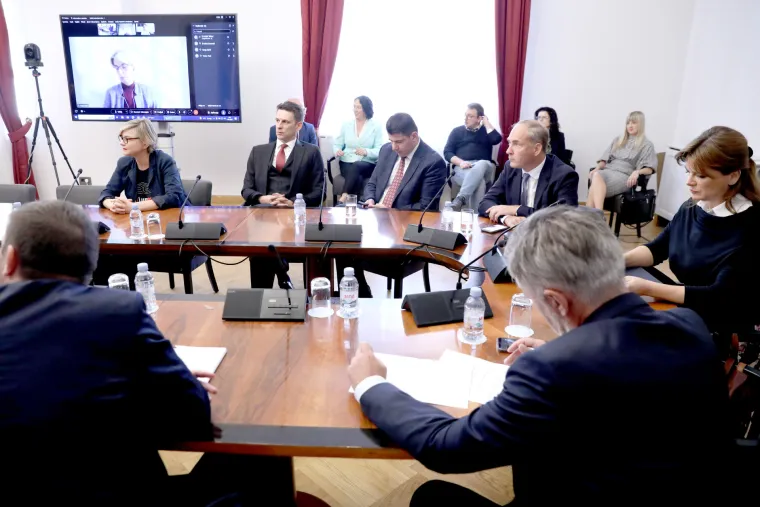 Povišeni tonovi, uvrede i cirkus na sjednici Odbora za Ustav. Bauk se ukrcao na taj vlak: 'Kršimo epidemiološke mjere'