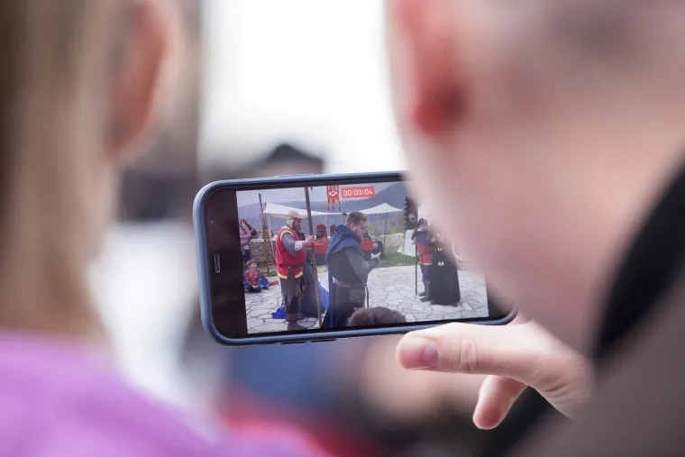 Glavosjeci i djeve, križari i pisari, baklje i samostreli - na Medvedgradu je oživio srednji vijek