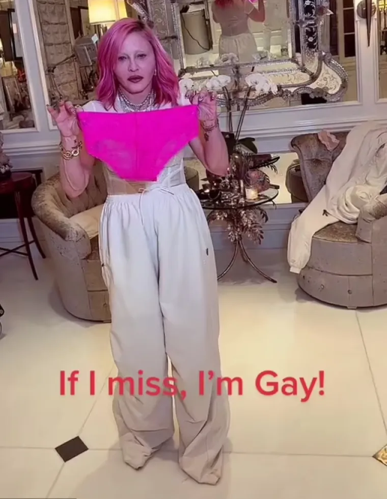 "Jesam li upravo svjedočio Madonninom izlasku iz ormara?" upitao je jedan pratitelj.
