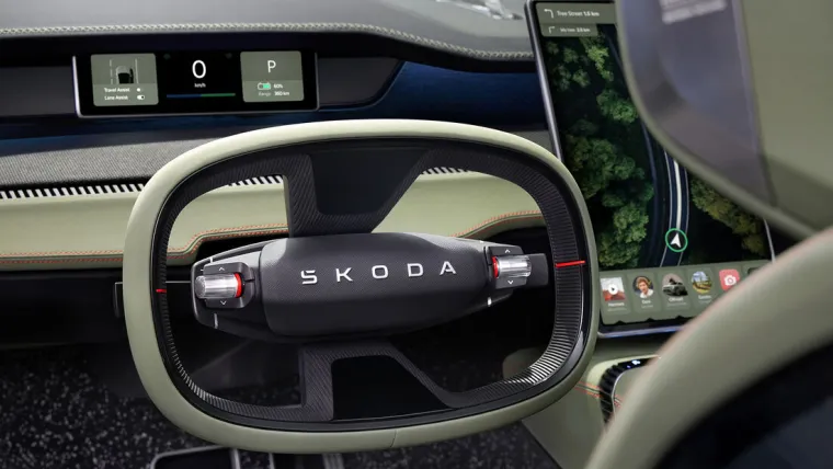 Električni SUV nam želi prikazati u kojem smjeru kreće češki automobilski div, a iznenadit će vas kada zavirite unutra
