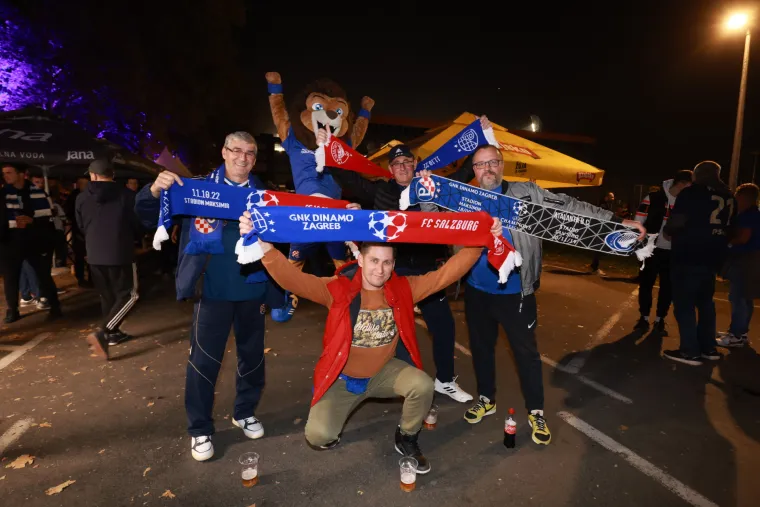 Zagreb će večeras gorjeti: Pogledajte kako izgleda Maksimir sat vremena prije utakmice Dinama i Salzburga