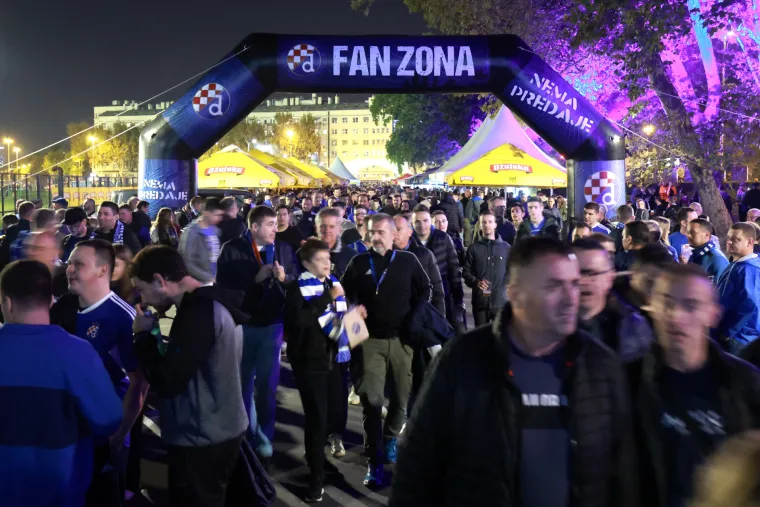 Zagreb će večeras gorjeti: Pogledajte kako izgleda Maksimir sat vremena prije utakmice Dinama i Salzburga