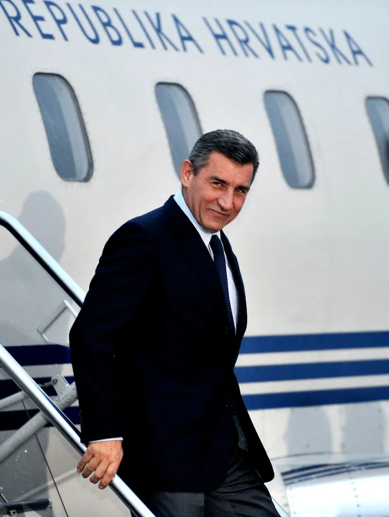 Ante Gotovina, dolazak u Zagreb nakon oslobađajuće presude 16. studeni 2012.