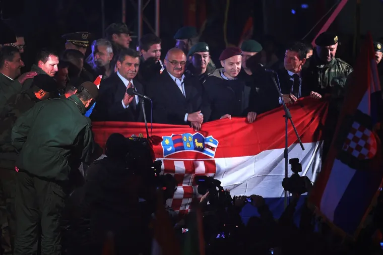 Ante Gotovina 2012., doček u Zagrebu