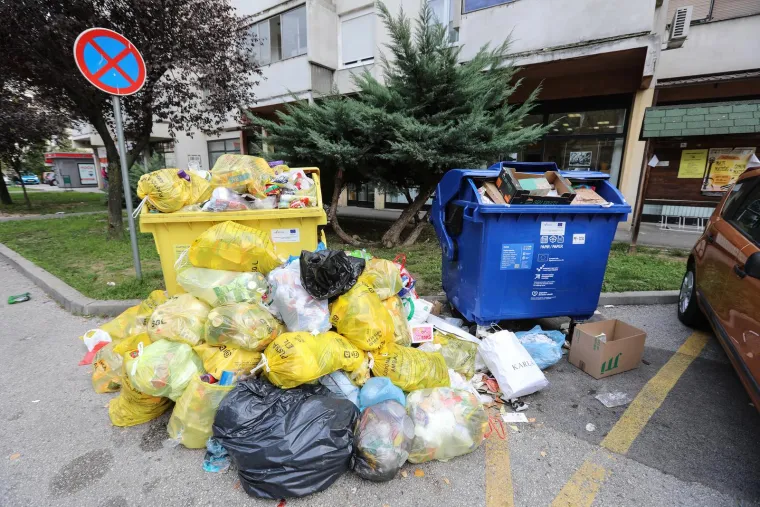 Tomašević kaže da je s odvozom otpada sve u redu. Gradonačelniče, pogledajte kako vam izgleda grad!